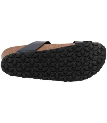 Sandalias Casual Lico Sandalias Natural Glitter Negro