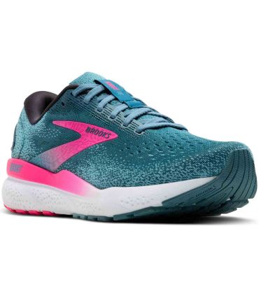 Zapatillas Brooks Ghost 16 para mujer con amortiguación suave, diseño ligero y upper transpirable para running.