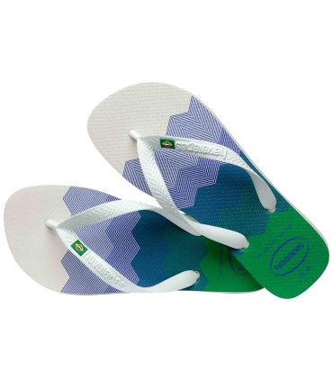 Sandalias Casual Havaianas Brasil Fresh Blanco