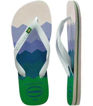 Sandalias Casual Havaianas Brasil Fresh Blanco