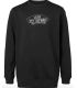 Sudadera Vans Off The Wall Board Cr Black para niño, color negro con diseño urbano y cuello redondo.