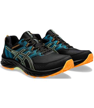 Zapatillas Asics Gel Venture 9 009 de trail running con amortiguación mejorada para mayor comodidad y rendimiento.