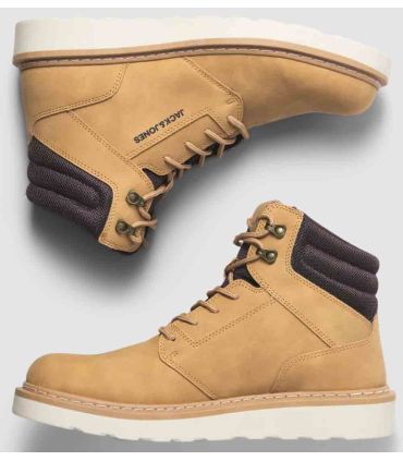 Calzado Casual Hombre Jack & Jones Botas JFWOHIO Pu Boot Bf Ln