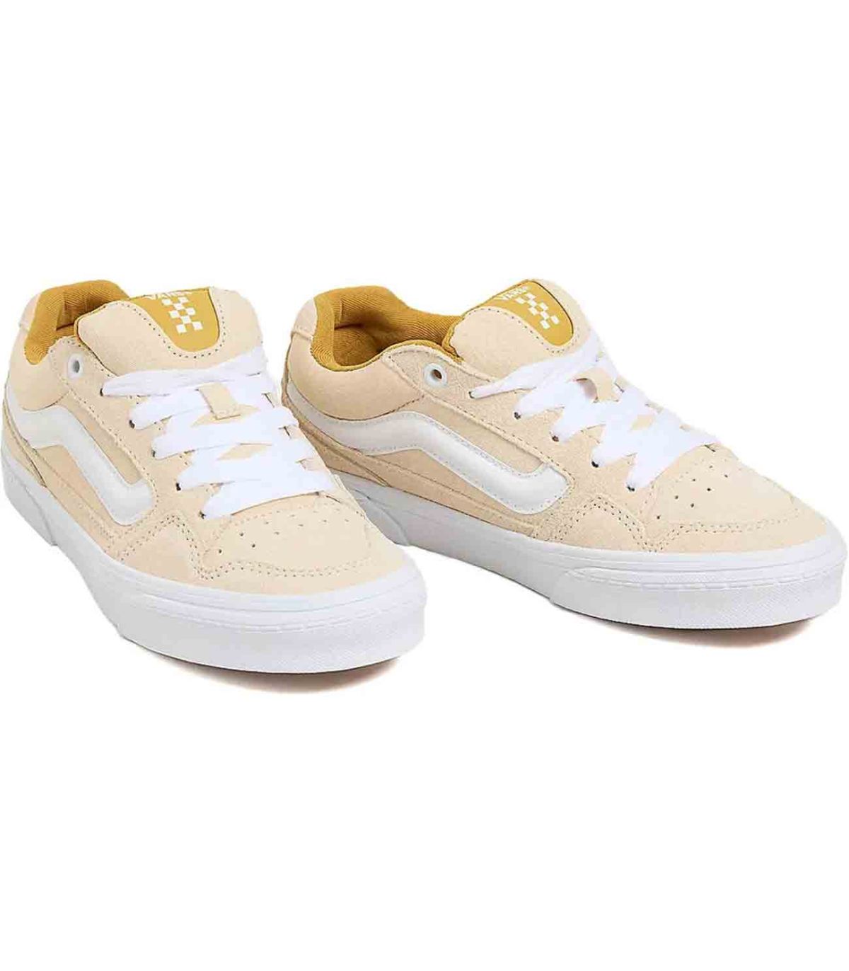 Calzado Casual Mujer Vans Caldrone Retr Crema Mujer