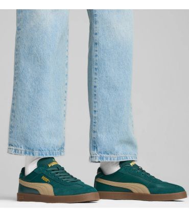 Calzado Casual Hombre Puma Club II Era Verde