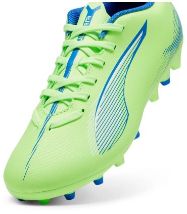 Botas de Futbol Puma Ultra 5 Play Mg Jr Verde