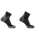 Calcetines Salomon X Ultra Access Quarter 2 Pack de lana merina para senderismo y trekking con secado rápido.