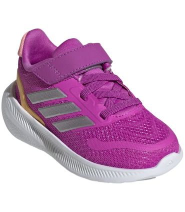 Zapatilla Adidas Runfalcon 5 Baby Morado, calzado deportivo infantil ligero y cómodo para los primeros pasos.