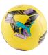 Balón oficial Puma Orbita LaLiga 1 Hyb 2024-2025 amarillo con superficie de microrugosidades para control total.