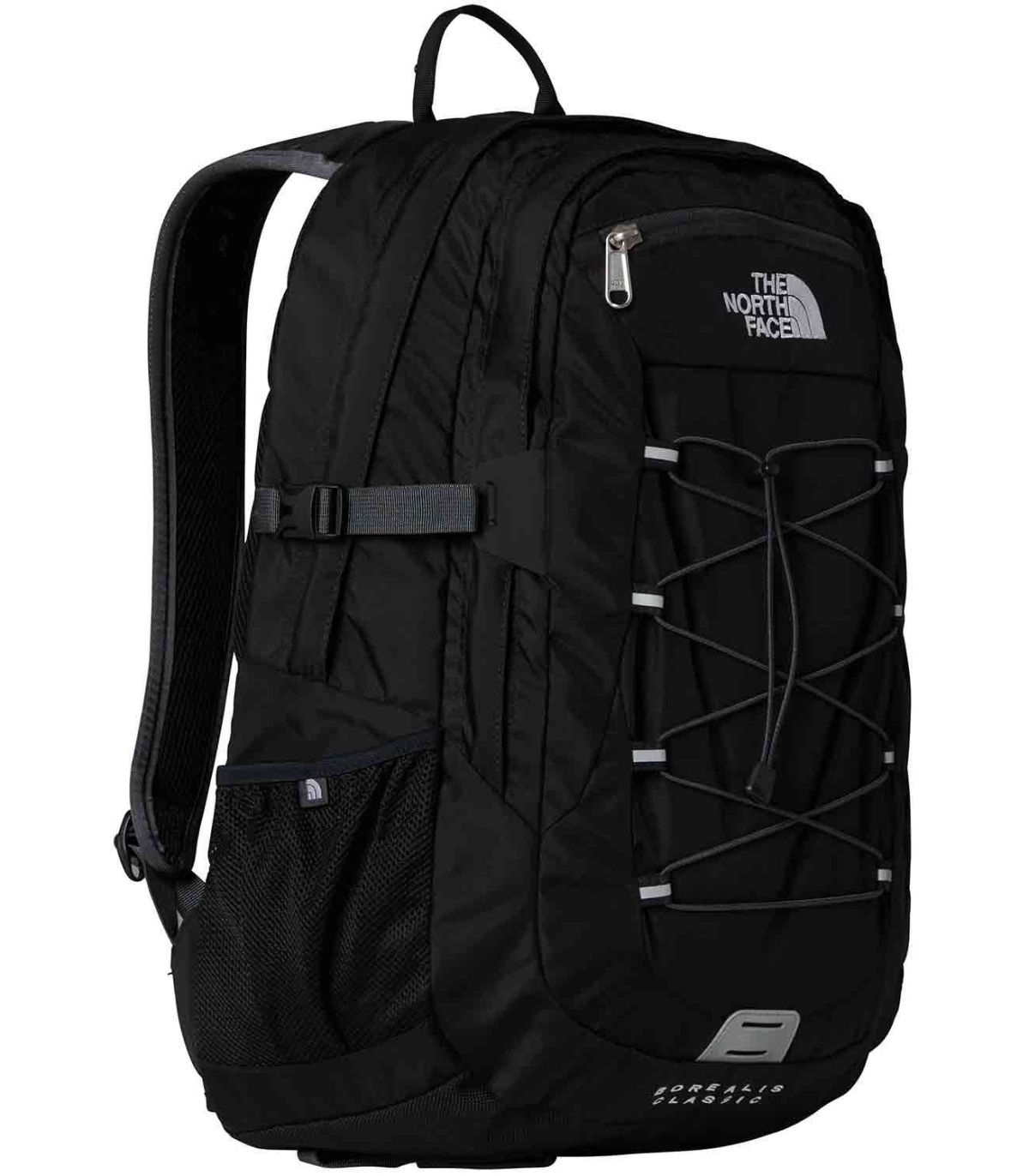 Mochila The North Face Borealis Classic negra de 29L con sistema FlexVent y compartimento acolchado para portátil.
