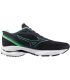 Zapatillas Mizuno Wave Prodigy 6 Negro para running de pisada neutra con amortiguación reactiva MIZUNO ENERZY.