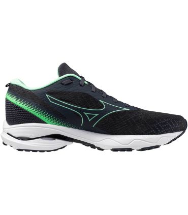 Zapatillas Mizuno Wave Prodigy 6 Negro para running de pisada neutra con amortiguación reactiva MIZUNO ENERZY.