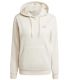 Sudadera Adidas Essentials Small Logo Feel Cozy Hoodie para mujer con capucha y logotipo pequeño en el pecho.