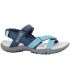 Sandalias Regatta Lady Santa Clara 2 azul para mujer con ajuste de velcro y suela de gran agarre para senderismo.