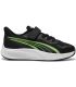 Zapatillas Puma Pounce Lite Ac+ Ps para niños, diseño ligero en textil con cierre de velcro y suela de tracción.