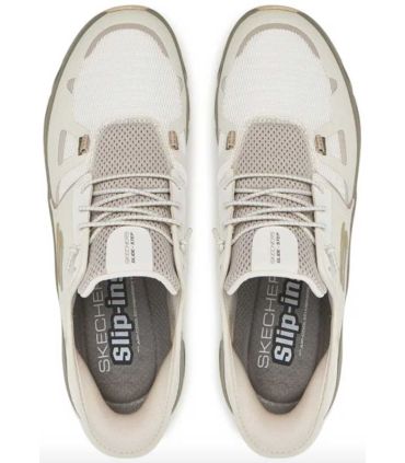 Calzado Casual Hombre Skechers Slip-Ins Glide-Step Pro Beige