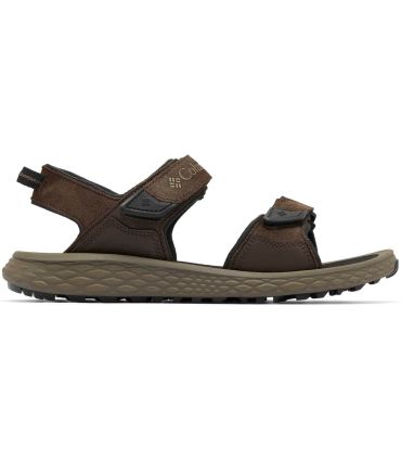 Sandalias Columbia Konos Hiker 2 Tiras Marrón con tecnología OmniMax y Techlite para senderismo y tracción superior.