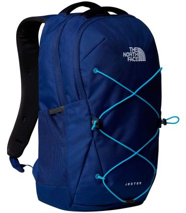 Mochila The North Face Jester Eagle Blue de 28L con funda para portátil de 15 pulgadas y sistema FlexVent.
