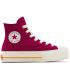 Converse Bota Chuck Taylor All Star Eva Lift Platform Sporty Berry