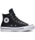 Converse Chuck Taylor All Star Lift Platform Leather Negro