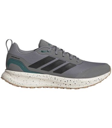 Zapatilla trail Adidas Runfalcon 5 Tr hombre, diseño ligero repelente al agua con suela Adiwear de alta tracción.