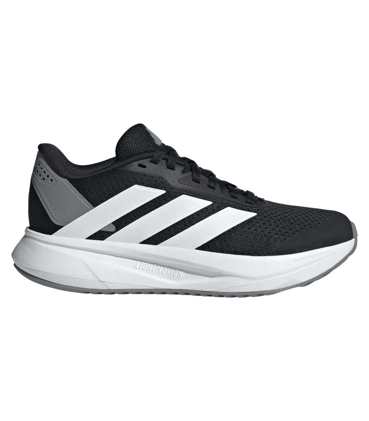 Adidas Duramo SL2 Junior Negro, zapatillas de running con amortiguación LIGHTMOTION y tejido de malla transpirable.