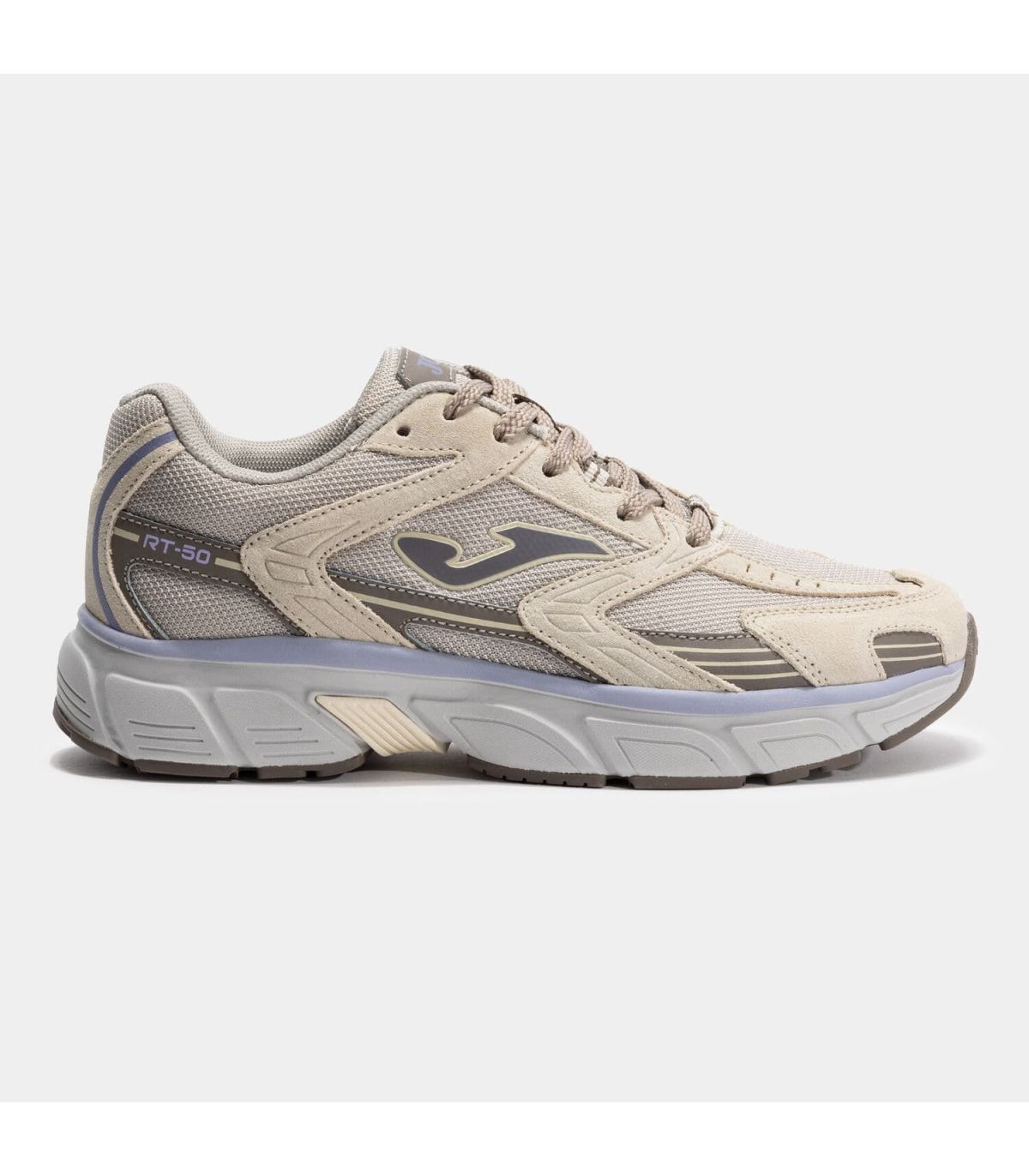 Zapatillas Joma RT50 mujer estilo retro running con mesh transpirable y suela de caucho resistente.