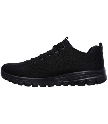 Calzado Casual Mujer Skechers Graceful Get Connected Negro