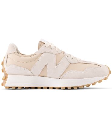 Zapatillas New Balance WS327KAX de mujer, estilo running retro con logo N grande y suela de tacos envolvente.