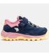 Zapatillas Joma Outdoor Quito Junior AislaTex impermeables para trail running infantil con cierre de velcro y cordones.