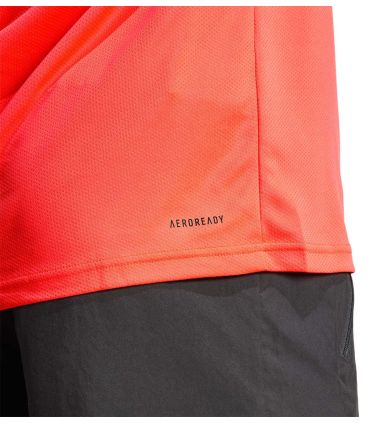 Camisetas técnicas running Adidas Camiseta TR-ES Base T Rojo