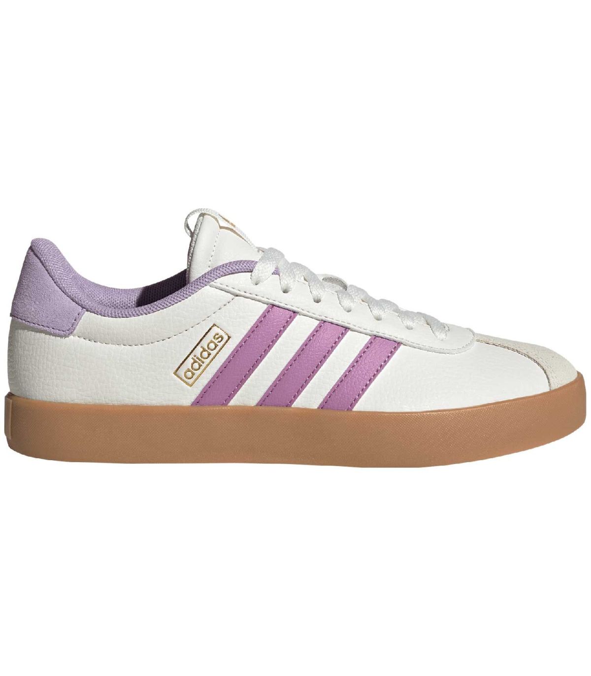 Zapatillas Adidas VL Court 3.0 Blabas para mujer en ante suave con suela de goma vulcanizada y estilo urbano.