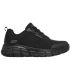 Zapatillas Skechers Rainy Edge negro waterproof para hombre con plantilla Memory Foam y suela de alta tracción.