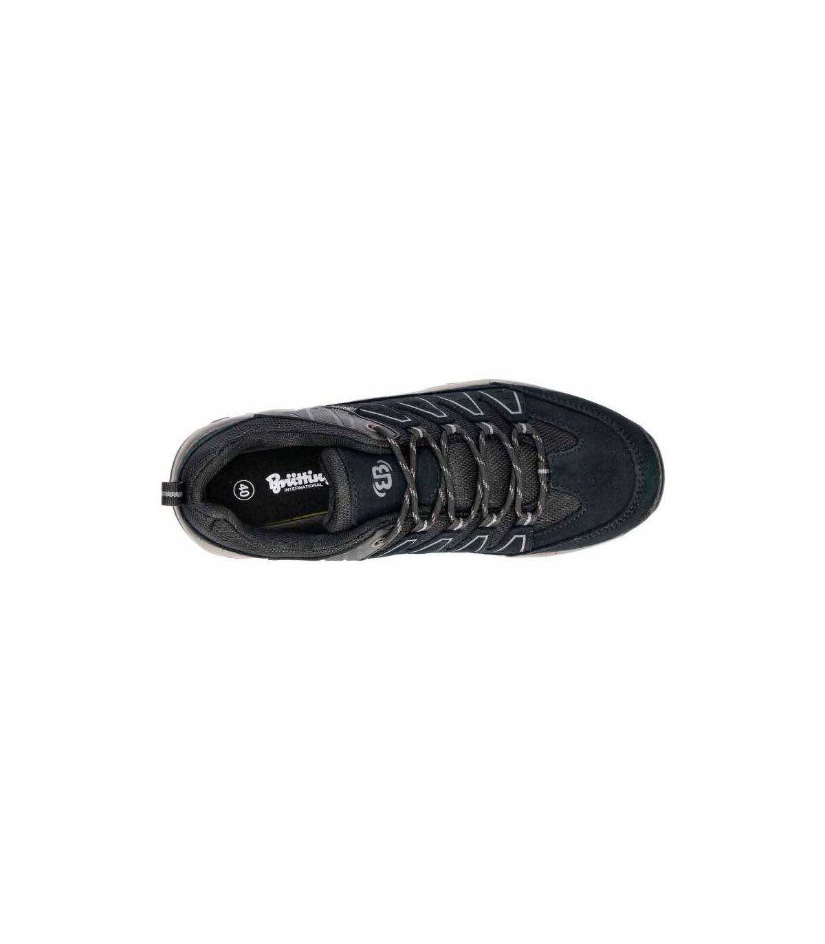 Zapatillas Trekking Hombre Bruetting Mount Pinos Low Negro