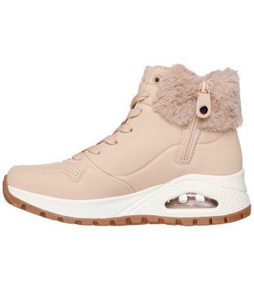 Calzado Casual Mujer Skechers Uno Rugged Fall Shimer Beige