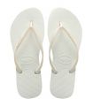 Sandals/Women's Chanclets Havaianas Slim White