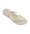 Sandals/Women's Chanclets Havaianas Slim White