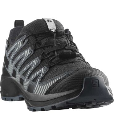 Zapatillas Trekking Niño Salomon Xa Pro V8 Waterproof Black