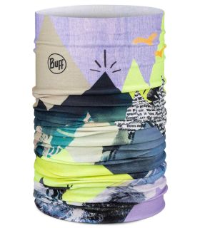 Tubular Buff Junior Original EcoStretch Darau Multi para niños, diseño elástico reciclado con protección solar.