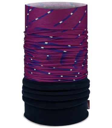 Tubular Buff Polar Filob Multi, accesorio multifuncional térmico para cuello con estampado geométrico multicolor.