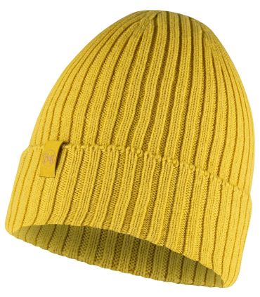 Buff Norval Light Honey de lana merino 100% color miel, protección térmica natural y suave para el cuello.