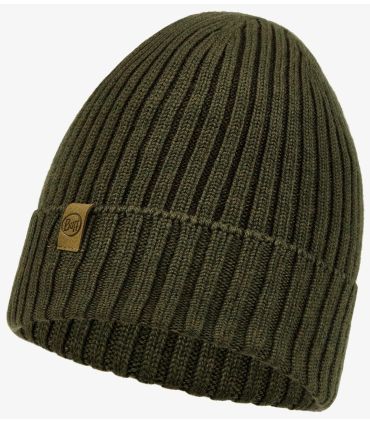 Buff Norval Light Forest, tubular de lana merino 100% verde con regulación térmica y aislamiento suave.