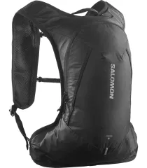 Mochila Salomon Cross 8 de 8 litros para trail running y senderismo, diseño ergonómico ligero y acolchado.