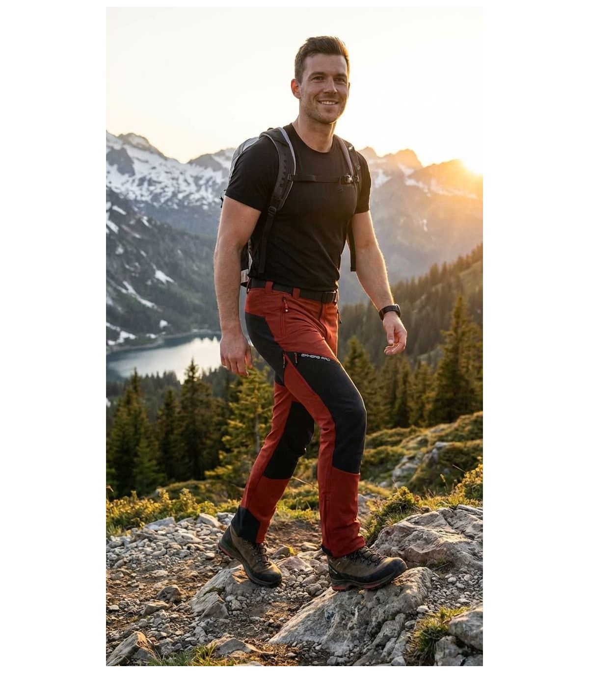 Pantalón Sphere Pro Bail Evo Tierra: trekking repelente agua