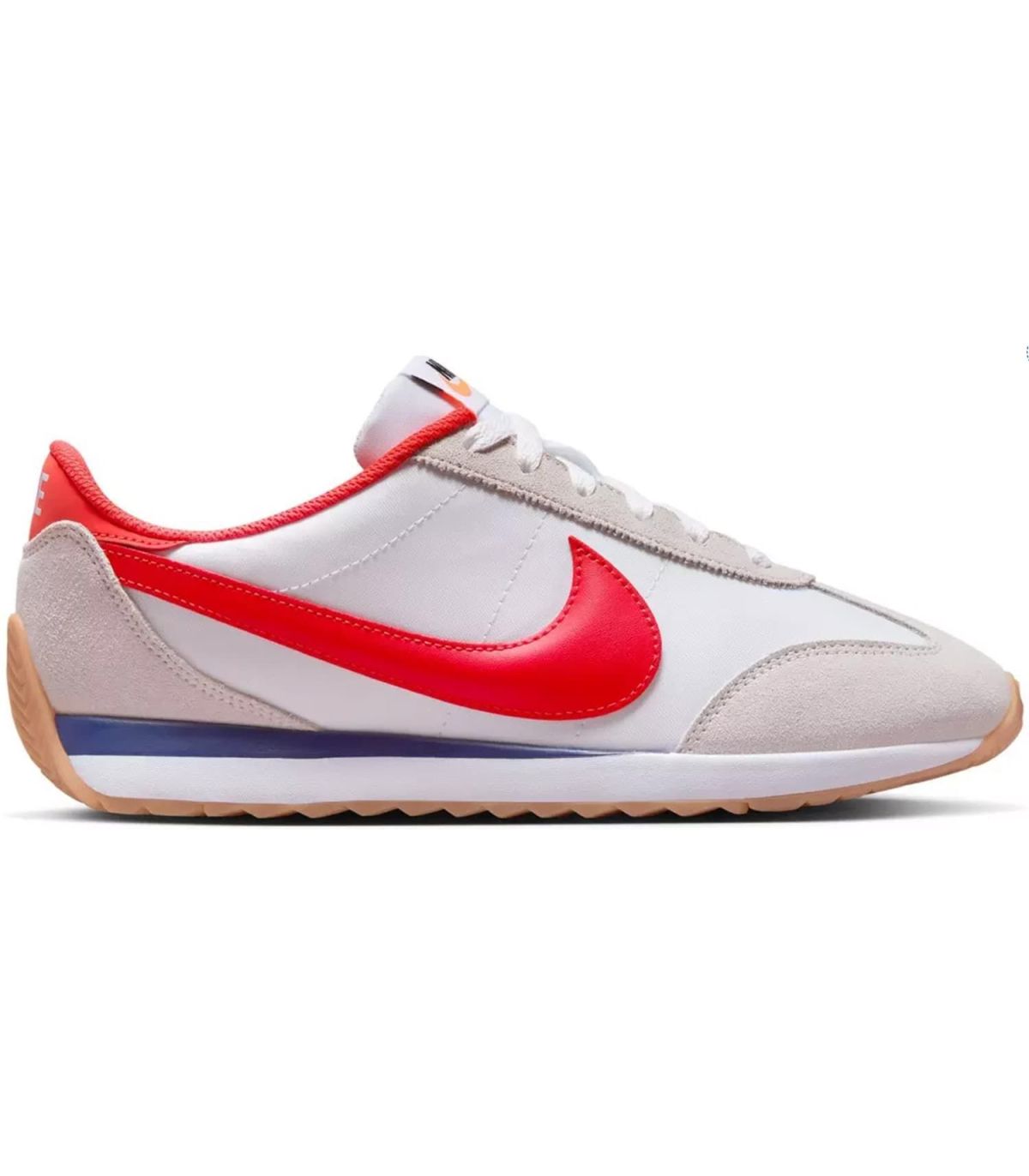 Zapatillas Nike Pacific blancas para mujer, calzado casual ergonómico y transpirable de pisada neutra.