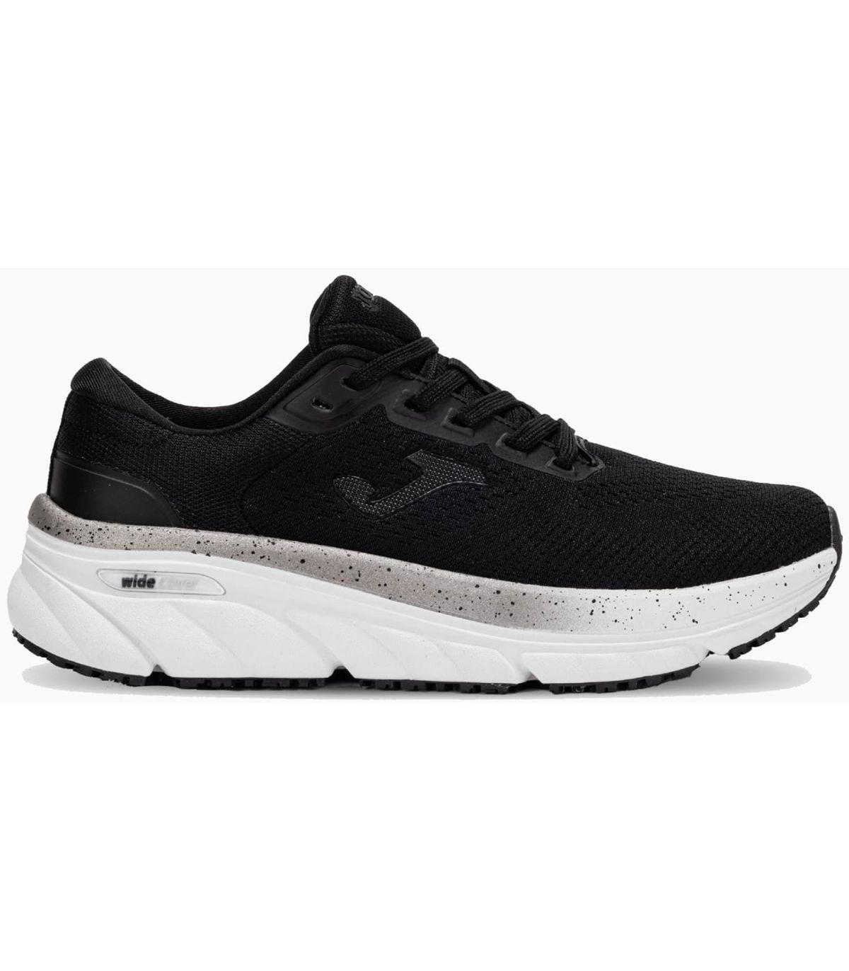 Zapatillas Joma Atreyu Lady 26 mujer color negro, calzado casual transpirable con mediasuela de phylon para uso urbano.