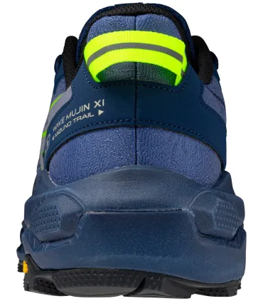 Mizuno Wave Mujin 11 Azul | Amortiguación Ultras y Drop 8mm