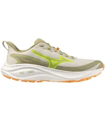 Zapatillas trail running Mizuno Neo Lumina mujer verde, pisada neutra y diseño ligero para senderos.