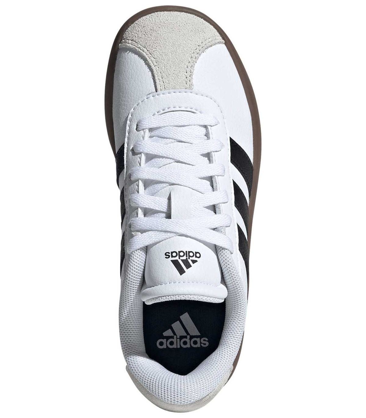 Adidas Zapatilla VL Court 3.0 Jr | Suela caramelo y puntera T