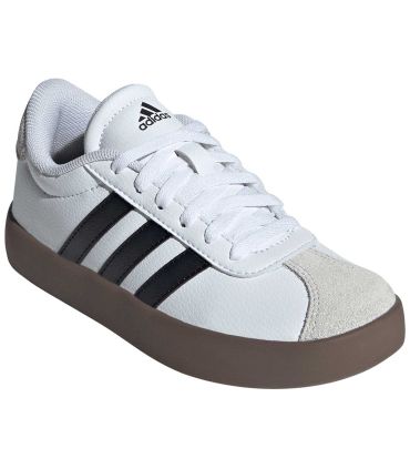Adidas Zapatilla VL Court 3.0 Jr | Suela caramelo y puntera T
